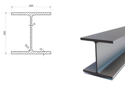 HEB 160 (S355)