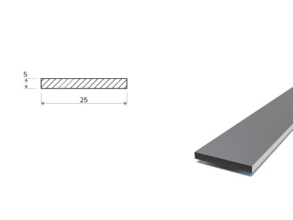 Płaskownik 25x5