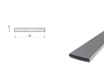 Płaskownik 30x8