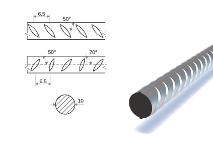 Pręt zbrojeniowy fi 10