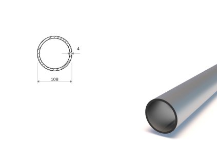 Rura spawana konstrukcyjnie 108x4